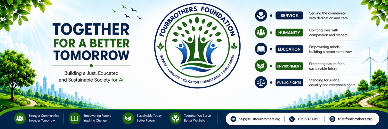 FOURBROTHERS FOUNDATION banner
